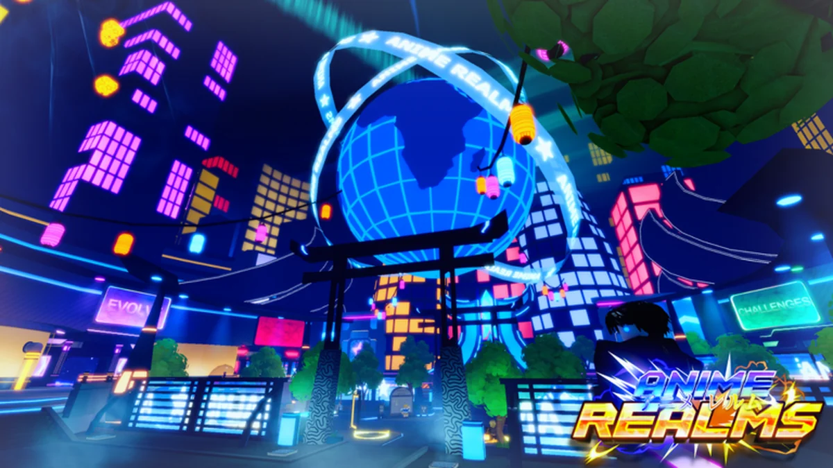 Official Anime Realms X lobby artwork